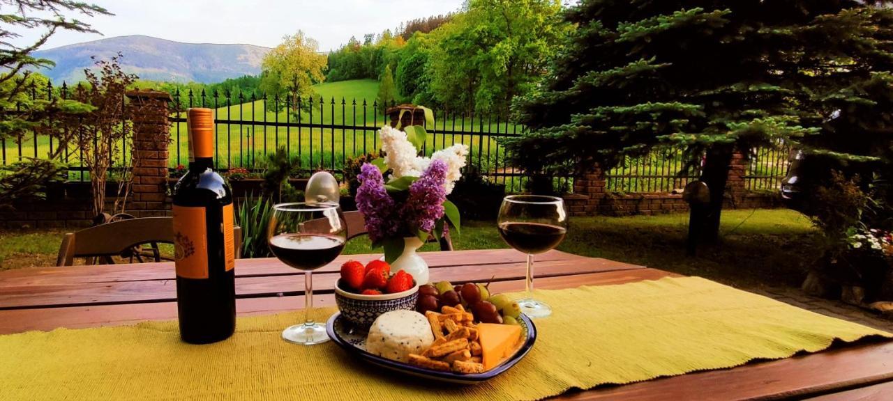 Gorski Widok Karpacz Apartamenty I Pokoje- Salon Kominkowy Экстерьер фото